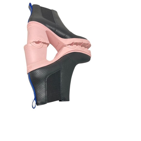 Sorel Chelsea Boots Women's Size 10.5 Black Pink Brex Heel - Picture 7 of 11